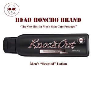 "KnockOut" Men's Scented Lotion